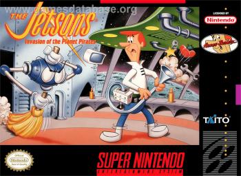 Cover Jetsons, The - Invasion of the Planet Pirates for Super Nintendo